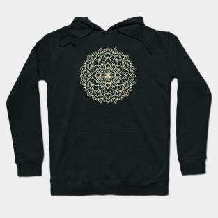 Pretty Metallic Mandala Hoodie